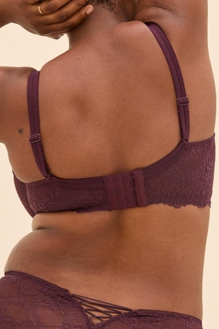 Soutien-gorge avec armatures Mona - Bordeaux