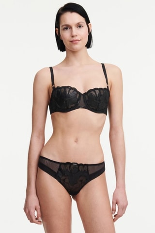 Soutien-gorge Fleurs Si - Noir - Chantelle
