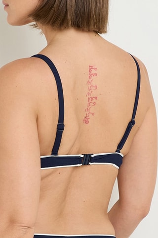 Haut de maillot coques Nuccia - Bleu marine