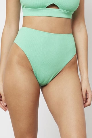 Bas de maillot taille haute Gala - Vert d'eau