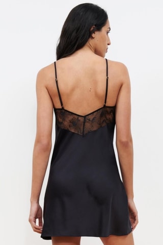 Nuisette Orchids - Noir - Chantelle