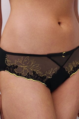 Culotte Spice - Noir et jaune - Chantelle Pulp