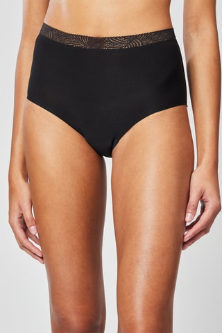 Culotte taille haute - Noir - SoftStretch