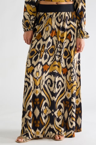 Jupe longue taille haute Scotty - Unique