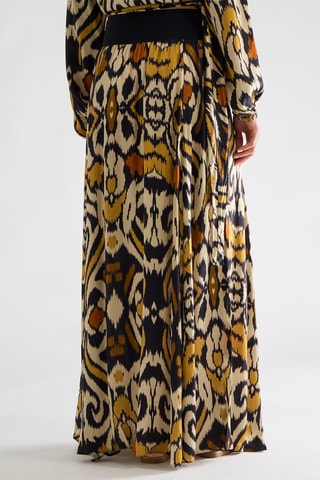 Jupe longue taille haute Scotty - Unique