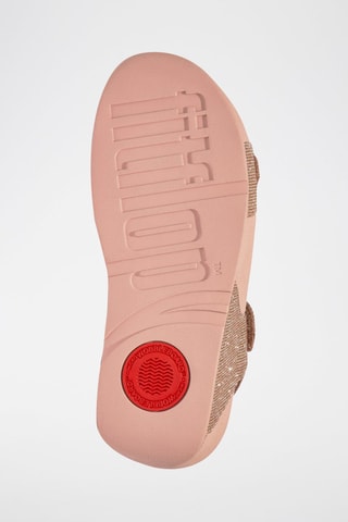 Sandales compensées Lulu - Doré rose