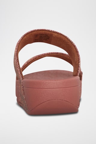 Mules compensées - Rose