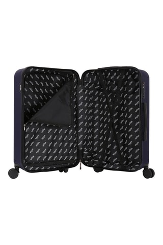 Set 3 valigie City (S/M/L) - 55/65/75 cm - Nero, blu e argentato