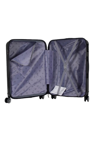 Set 3 valigie Luton (S/M/L) - 55/65/75 cm - Nero
