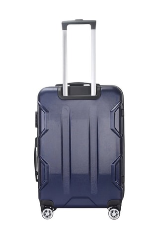 Valigia grande Palace (L) - 75 cm - Nero, blu e argentato