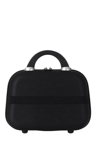 Beauty-case Serenity - 29 cm - Argentato, blu, nero e rosa