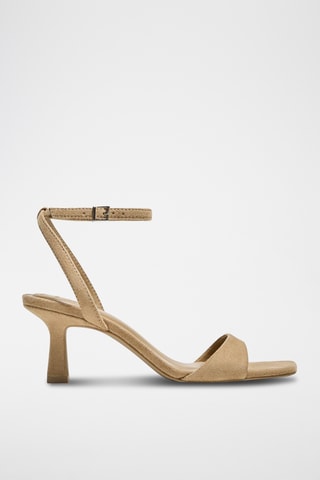 Sandales à talons - Beige
