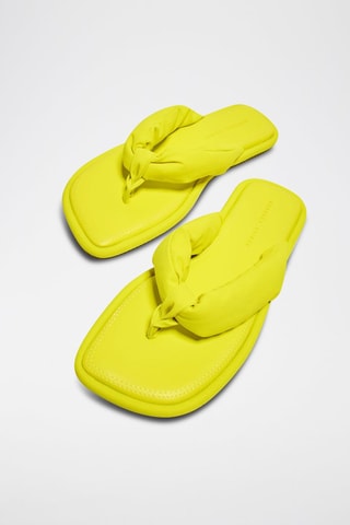 Sandales - Jaune