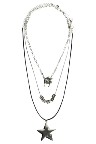 Collier - Gris et noir