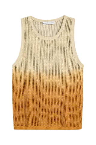 Débardeur dip an dye - Marron