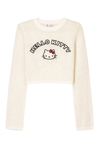 Pull Hello Kitty Sanrio - Beige