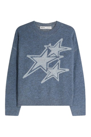 Pull - Bleu foncé chiné