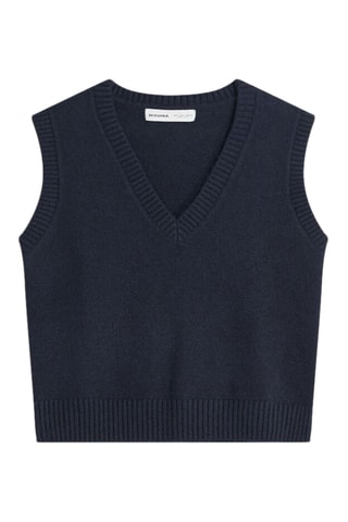 Pull sans manches - Noir