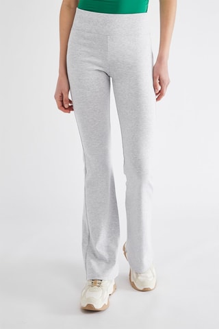 Pantalon flare - Gris