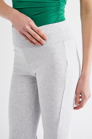 Pantalon flare - Gris