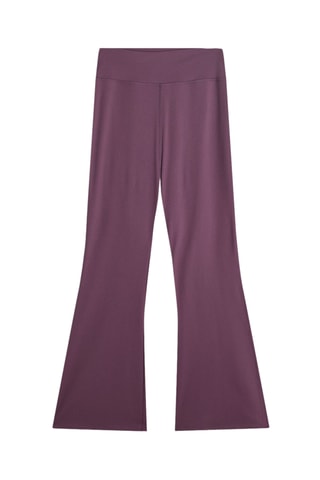 Pantalon taille haute - Bordeaux