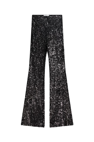 Pantalon taille haute - Noir