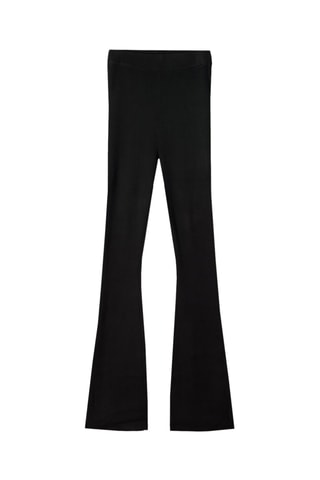 Pantalon taille haute - Noir