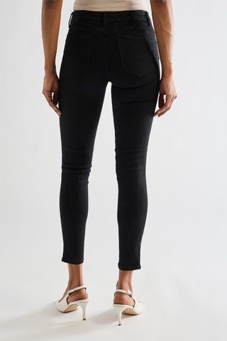 Pantalon skinny push-up - Noir