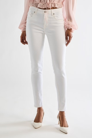 Jean wide legs taille haute - Bleu MAUVAIS VISU ?
