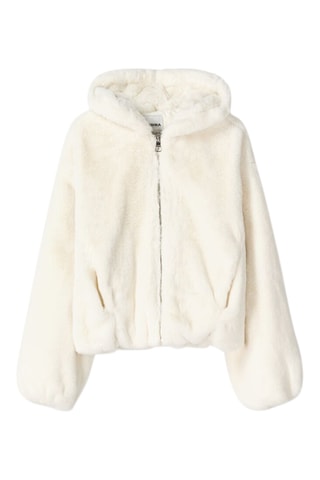 Veste à capuche - Blanc
