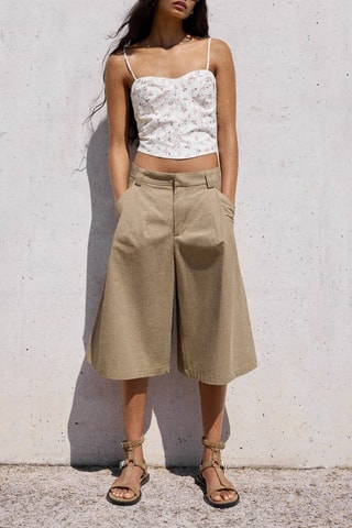 Crop top - Beige
