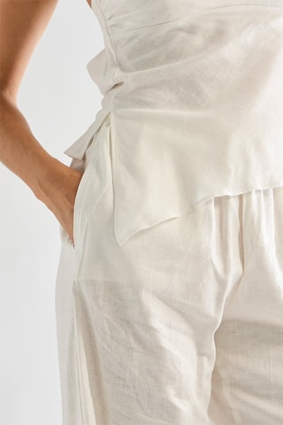 Top bustier - Blanc