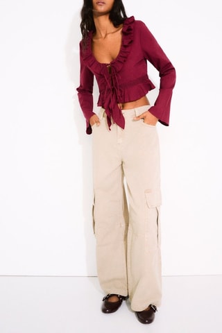 Crop top - Bordeaux