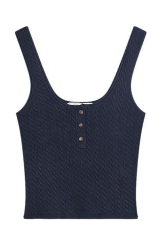 Top - Bleu marine
