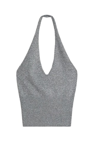 Top - Gris foncé chiné
