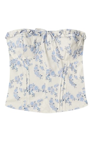 Top bustier - Ecru