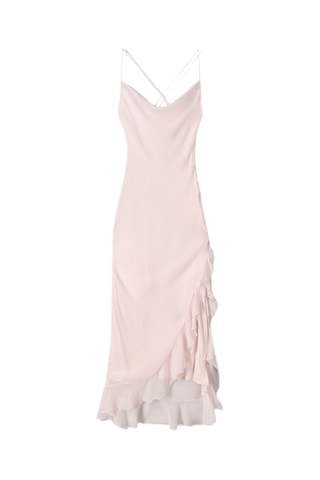 Robe midi - Rose