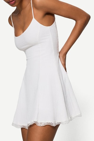 Robe trapèze - Blanc