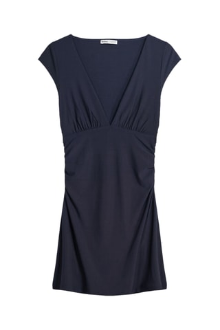 Robe droite - Bleu marine