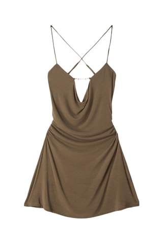 Robe patineuse - Marron