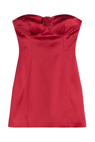 Robe bustier - Rouge