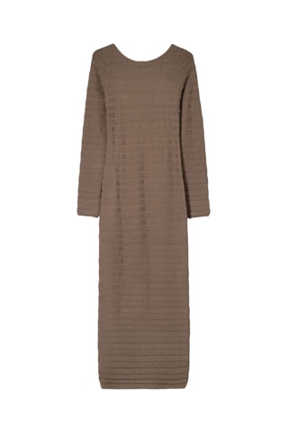 Robe droite - Marron