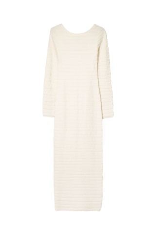 Robe droite - Ecru