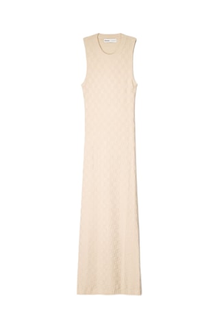 Robe droite - Beige