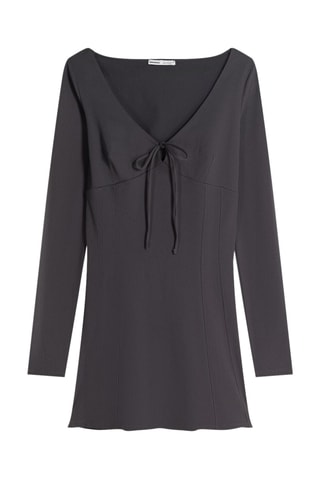 Robe droite - Taupe