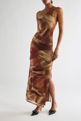 Robe longue - Marron