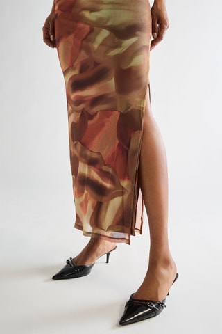 Robe longue - Marron