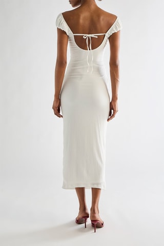 Robe fourreau - Ecru