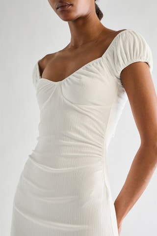 Robe fourreau - Ecru