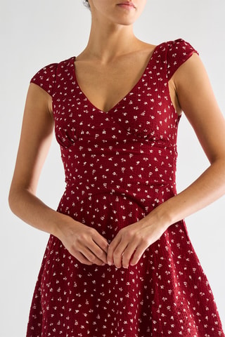 Robe patineuse - Rouge